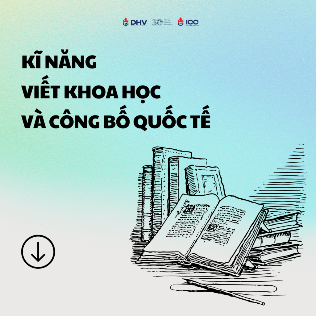 Kỹ năng viết khoa học và công bố Quốc tế (12/2025 - 1/2026)
