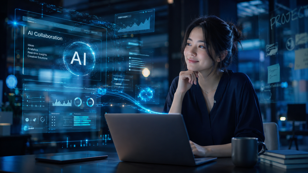 AI không thay thế con người — AI giải phóng con người khỏi những công việc lặp lặp để tập trung vào tư duy sáng tạo và phán đoán chiến lược. Đây là cách Gen Z đang tận dụng công nghệ để làm việc thông minh hơn, không phải nhiều hơn.